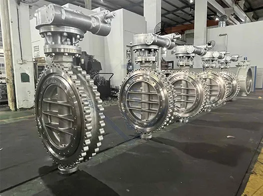 Triple Offset Butterfly Walve